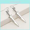 Stylish Women's Alloy Sword Pendant Earrings Trendy Geometric Design For All Occasions