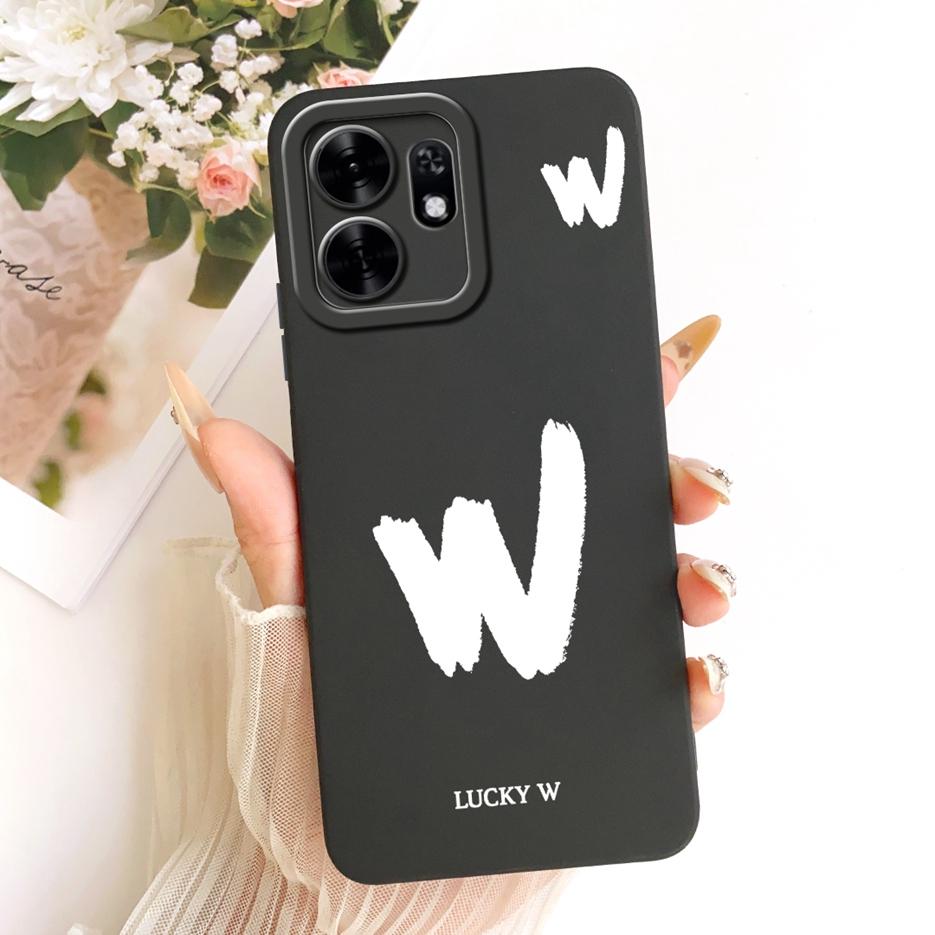 For Honor Play 60A Case Honor X6d LNA-NX1 Cute Lucky Letters Cover Soft TPU Phone Case For Honor X6d X 6d HonorX6d 5G Funda Bags