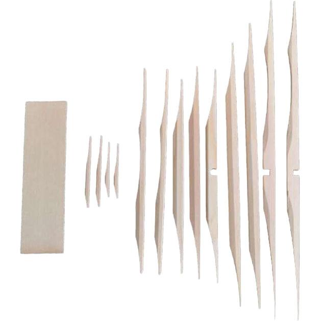 Spruce Brace Wood Kit for Acoustic Guitar Luthier Tool Material