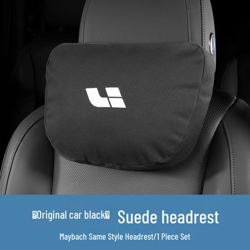 Headrest Neck and Lumbar Support Pillow for Ideal L9L8L7/ONE - Car Interior Sleep Aid Ideal Headrest & Lumbar Support - Maybach Style