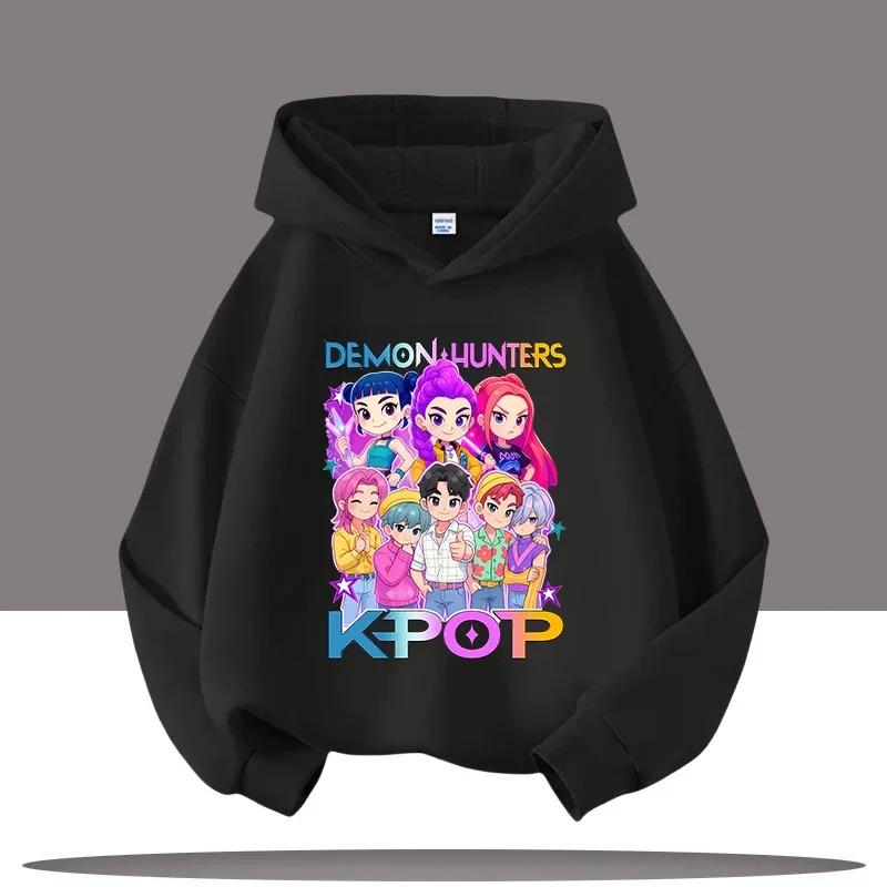 Girls Hoodies & Sweatshirts New K-pop Demon Hunter Cute Girls' Sweatshirt