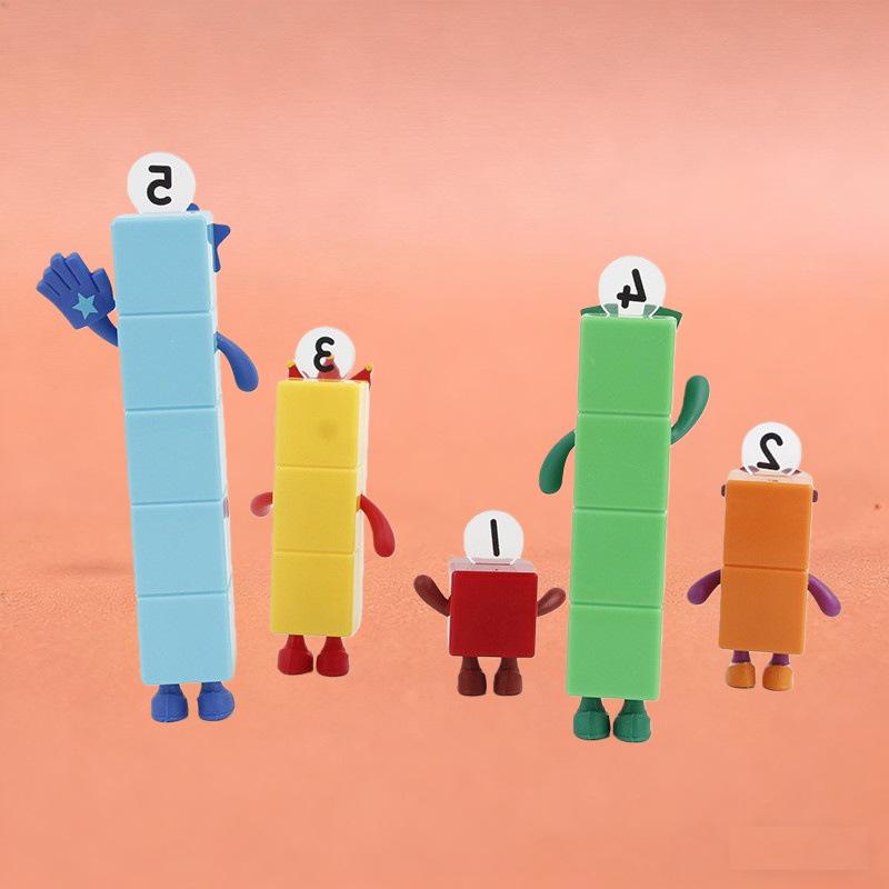 Cartoon Anime Figurine Building Blocks Toy Cake & Desk Ornament
