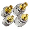 Kupfer Messing HF Koaxialstecker SMA zu TNC UHF N Stecker Buchse PL259 SO239 Konverter Antennenadapter