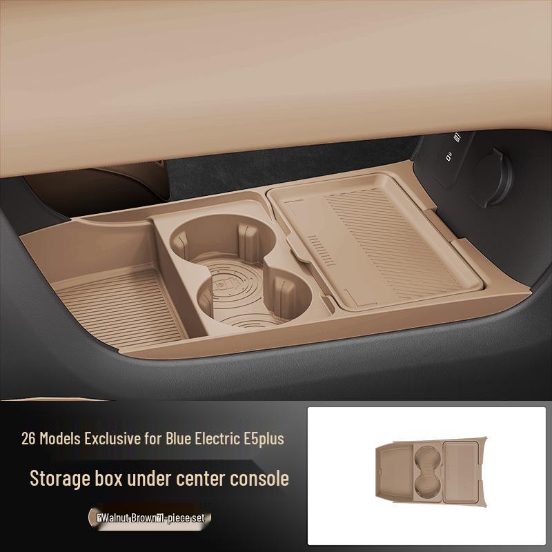 Compatible with 26 Lan Dian E5 PLUS models: Multi-Functional Car Organizer and Storage Box.