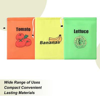 Veggie Bags for Fridge Vegetable Bags for Refrigerator Containers Freezable Sealing Pocket Pouch Protector for Grocery Travel
