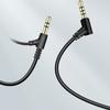 Digital Chip 3.5Mm With Microphone Audio Cable Head Mounted Headphones Adjust Volume Control Microphone Aux Audio Cable