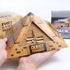 Quest Pyramid Wooden 3D Puzzle Box With Secret Compartment High Difficulty Iq Games Brain Teaser For Adults Kids Birthday Gifts