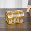 Gastgeschenkbox Transparente Schatzkiste Süßigkeitenbox Dekorative Aufbewahrungsbox Gastgeschenkbox für Hochzeit Babyparty Geburtstagsparty