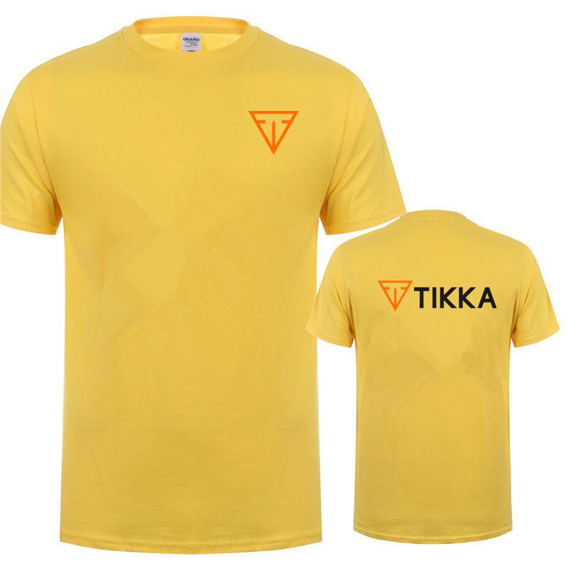 T-shirt da Caccia Tikka By Sako Estiva Unisex Unisex Cotone Streetwear Top Manica Corta T-shirt Unisex Lh636