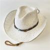 New western cowboy hats for men and women can take summer vacation travel sunscreen sun hat retro sun hat knight hat