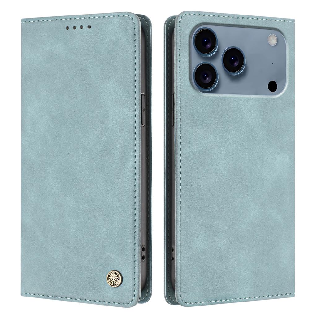 For iPhone 17 Pro HX Case RFID Blocking Wallet Stand Leather Flip Phone Cover