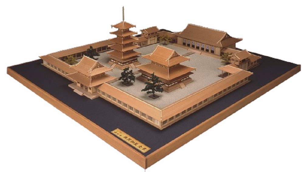 

Woody Joe Horyuji Temple Panoramic Wooden Model Assembly Kit 1/150