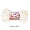 5 Stück 100g/Rolle Flauschiges Fingerloop-Garn Ohne Nadeln Polyester Dickes Riesen-Chenille-Garn für Handgestrickte Decken Schals