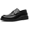 Fashion Men's leather shoes High quality British style Business or Dress up party Outdoor Fashion Street 38-46 Luxury loafers Slip on