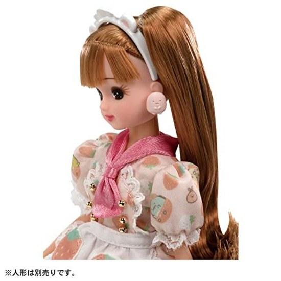 Takara Tomy Licca-chan Dress Welcome Sumikko Gurashi Cafe Set Dress-up Doll Play Toy Ages 3 Up Safety Standards Compliant ST Mark Certification Licca