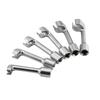 Krachtige Socket Wrench L-shaped Open Hexagonal Slotted Fuel Line Remover Automotive Repair Tools
