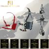 Head Harness Ball Gag Black Red  Kink Fetish Restraints Gags