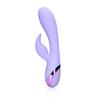 Loveline - Smooth Silicone Bunny Vibrator - Digital Lavender