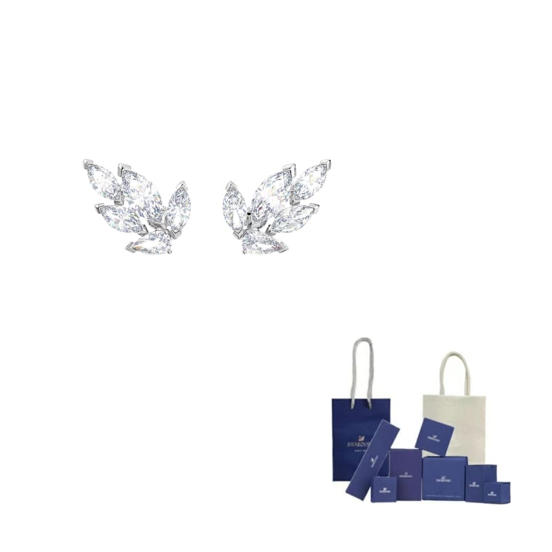 Swarovski Louison Cubic Zirconia Rhodium Plated