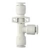 Durable Plastic Push in On Air Vacuum Ejector Aluminum Blue Venturi Tube White ZH05DS-06-06-06 Vacuum Generator Worker