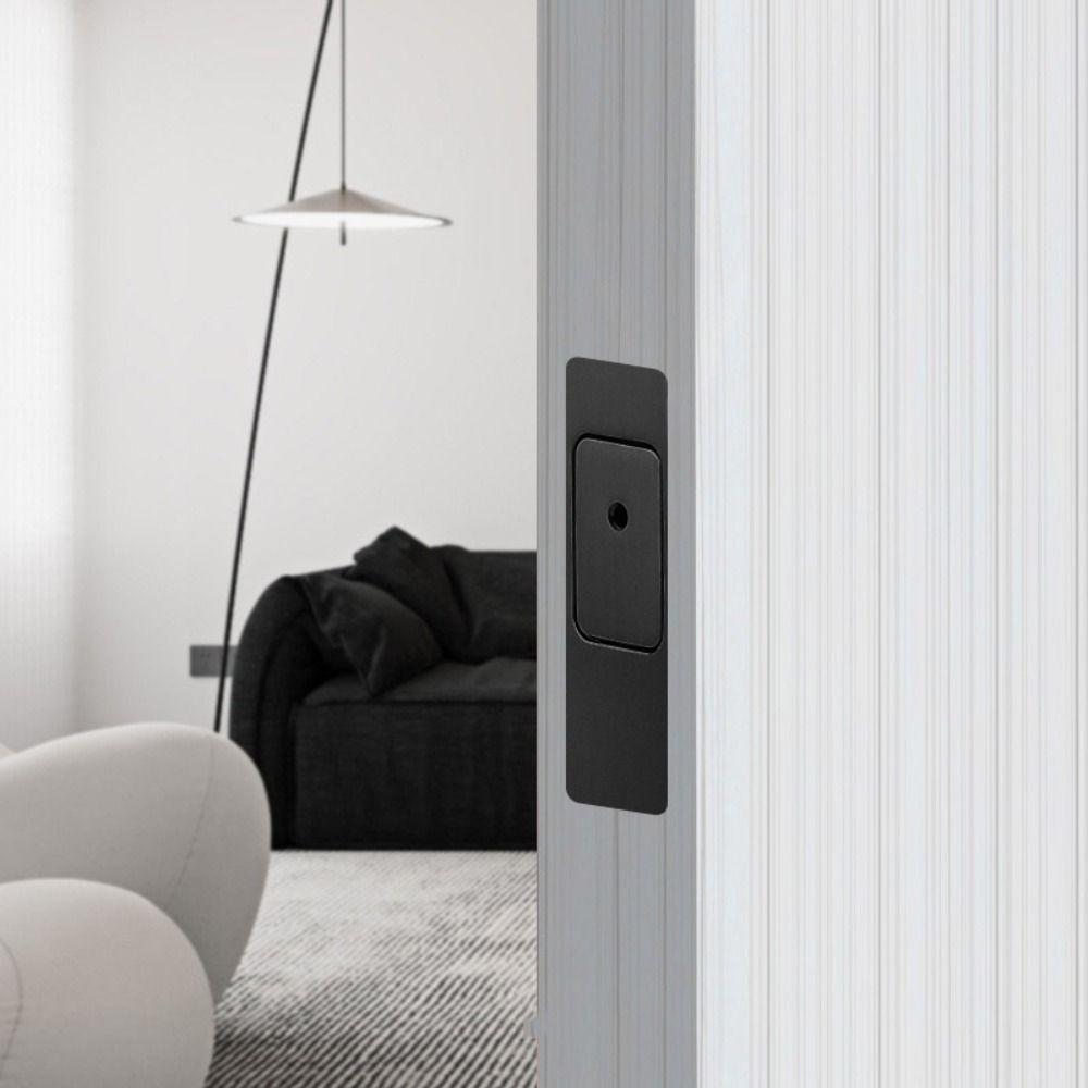 Magnetic Automatic Invisible Magnetic Lock Push-Open Design Silent Operation Door Lock System Anti-theft Function One Press Open