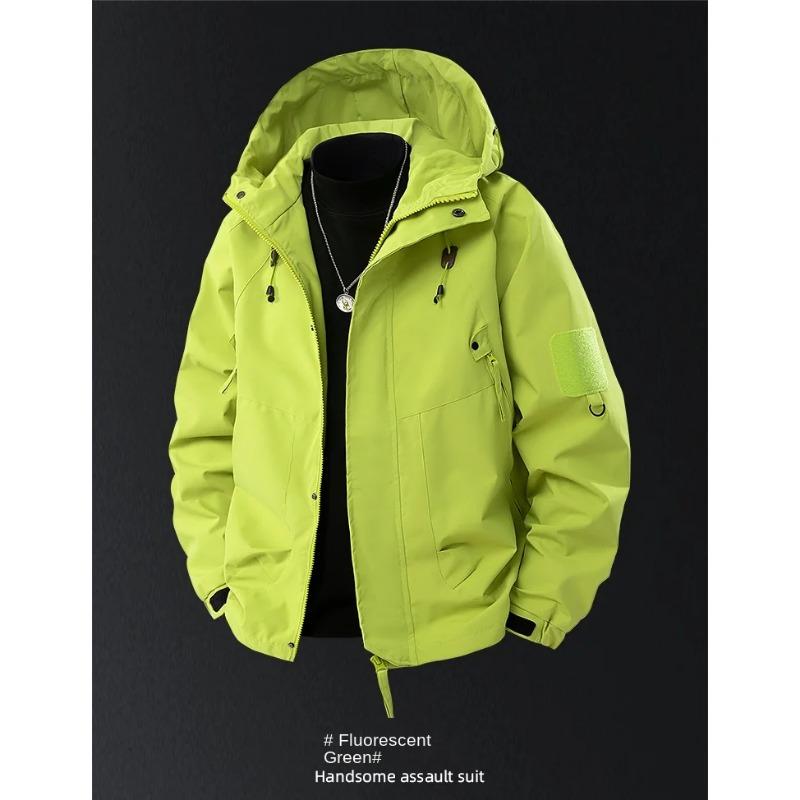 2025 Autumn New Stormtrooper Windproof Waterproof Jacket Man Spring Outdoor Hiking Jackets Men's Women's Cargo Jacket Work Coat