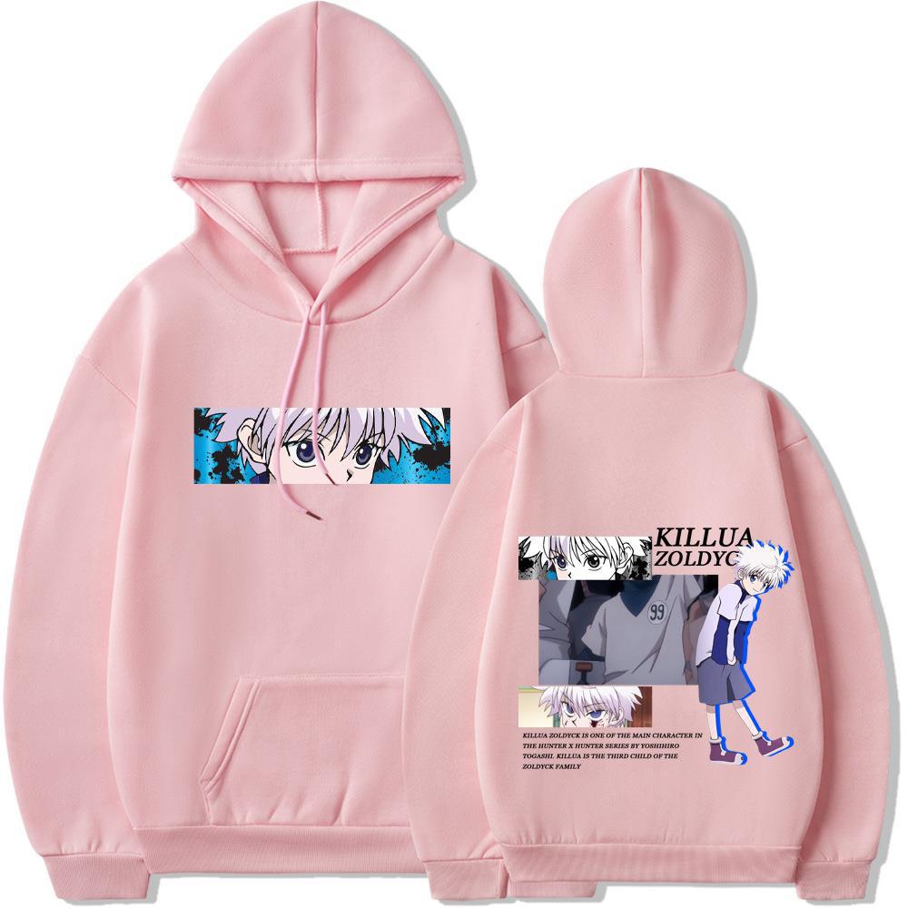Hot Anime Hunter X Killua Zoldyck Print Hooded Men Women Man