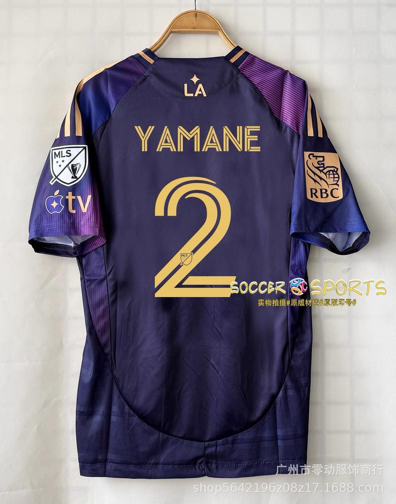 2627 Los Angeles Trikot LAFC schwarz und gold Heimtrikot Nr. 7 Sun Xingmin SOHN Nr. 9 Giroud Fußballtrikot