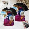 Pop Rock Halloween Band 3D Print Sports Quick-dry Breathable Men T-shirt Hip-hop Heavy Metal Punk Street Casual Short-sleeve Top