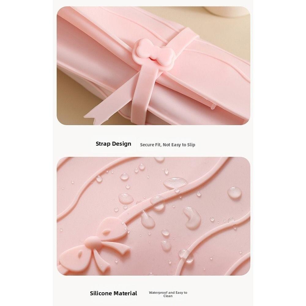 2 in 1 Glätteisen Aufbewahrungstasche Faltbare Lockeneisen Tragetasche für Haarpflegewerkzeug