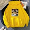 Animal Garphic Men Clothing A Cat and An Owl Hoodies Cartoon