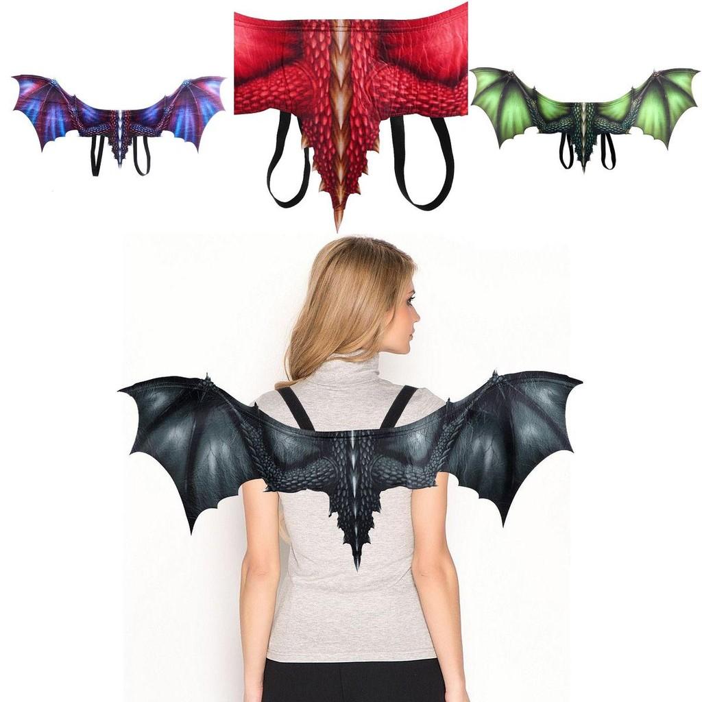 Vivid Non-woven Dragon Wings Cosplay Props For Halloween Parties And Role Play