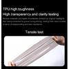 For Tesla Model Y Juniper Headlight Film Clear / Smoked Black TPU Invisible Film For New Model Y 2025 Tail Light Protective Film