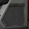 Black Wood Grain Door Speaker Cover Trim Frame For Ford F150 -22 Accessories