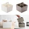 Plastic Divider Basket Multiple Compartments Desktop Arrangement Tabletop Cases Shelf Containers Cosmetic Sorting Cases
