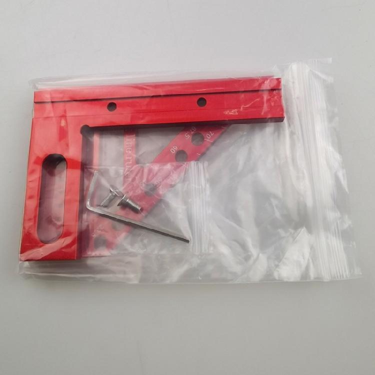 45/90 Degree AluminumAlloy Square Ruler Protractors MultiAngles Measuring Ruler