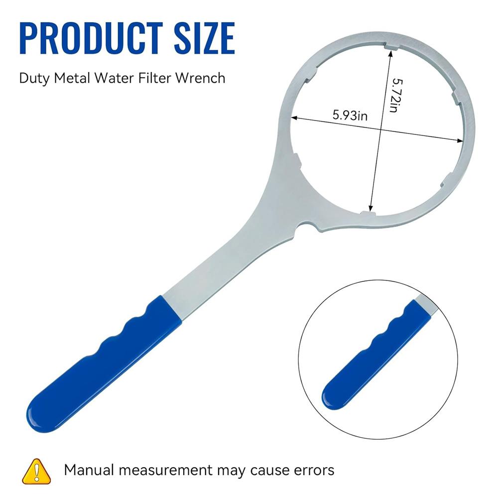 

Прочный гаечный ключ для корпуса фильтра для воды 5,93 дюйма Для 150295, 150295-27, 01019185