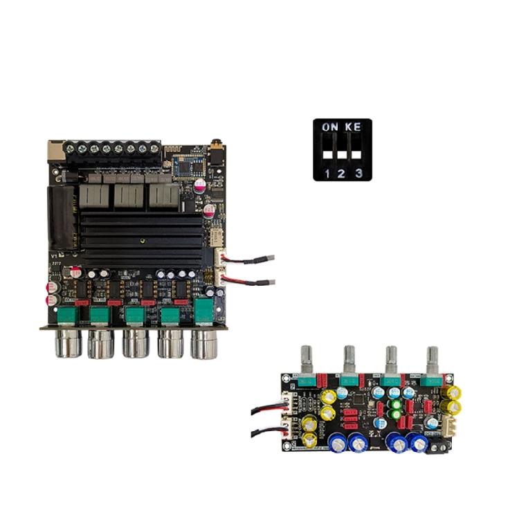 Subwoofer Amplifier Board Amplifier Power Amplifier Board 2x100W+200W 2.1 Channe