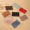 Litchi Pattern Coin Purse Women Pu Leather Zipper Wallet Card Holder Storage Bag
