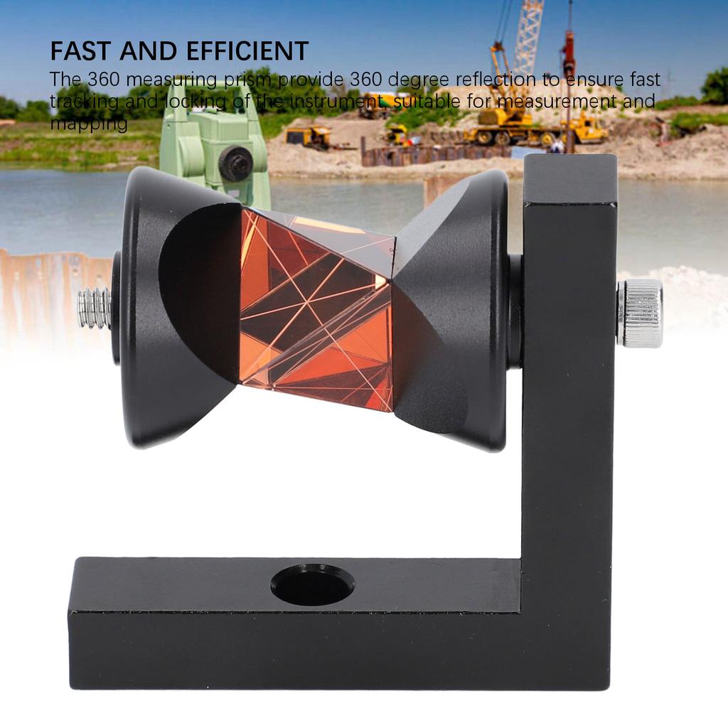 360 Degree Prism L Bar Universal Portable for Trimble Total Station Surveying Mapping