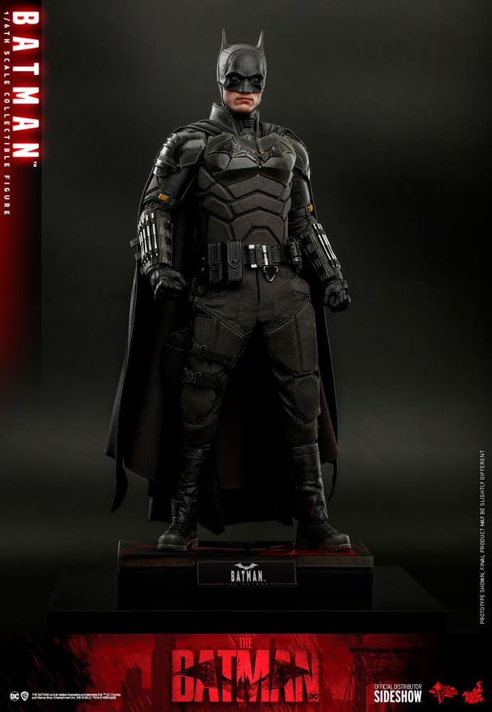 

Фильм Шедевр THE BATMAN Batman Scale Figure Black 1/6 чёрный