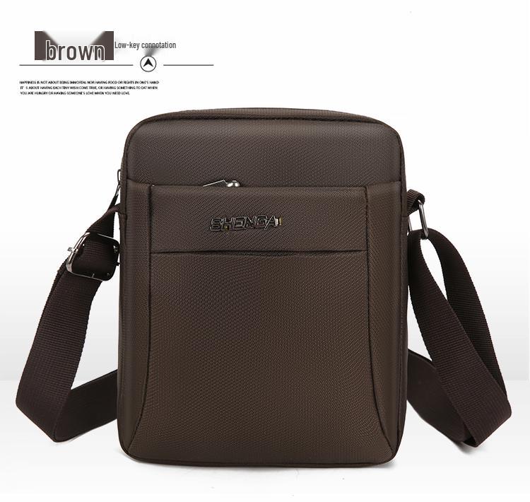 Men's Oxford Cloth Casual Crossbody & Shoulder Bag Canvas Small Backpack