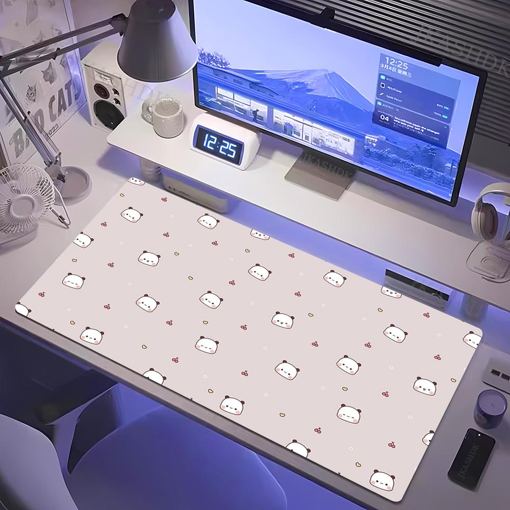 Bubu Dudu Cute Gamer Deskmat Xxl Mouse Pad Anime Computer Table Mat Pc Gaming Accessories Mousepad Large Mats Office Mause Pads