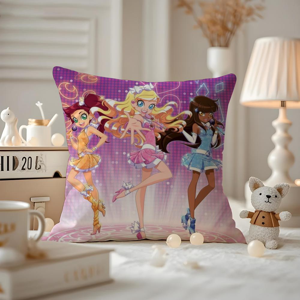 

Cushion Cover Pattern Printed Pillowcase For Living Room Sofa Cushion Cover & Bedroom Decor Pop LoliRock 30cmx30cm