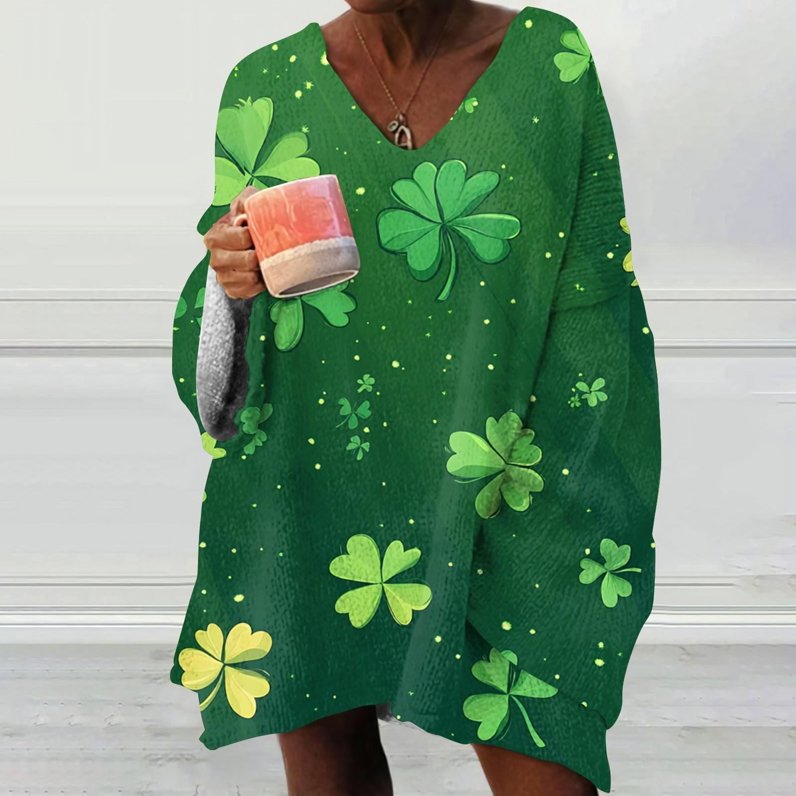 

Женская модная толстовка с длинным рукавом и V-образным вырезом с принтом M