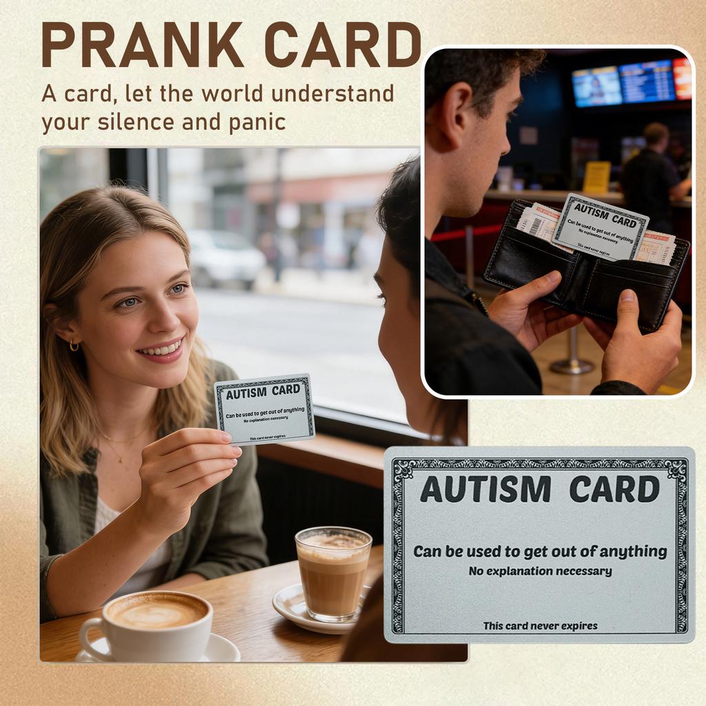 Fun Wallet-sized PVC Prank Gift - Made Of Plastic, Perfect For Giving To Friends Or As A Present.