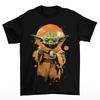 Grogu Yoda T-shirt Unisex Katoen Grappig TV Maten Jedi Sith Star Wars Boba Fett