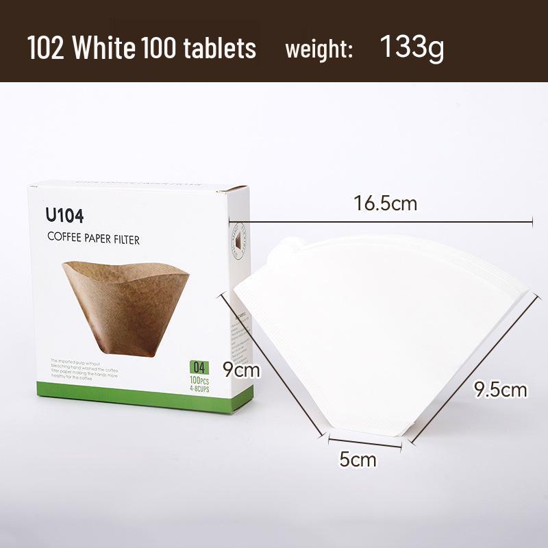 Multi-Spec Coffee Filter Paper for Hand Drip Coffee Maker and American Machine
