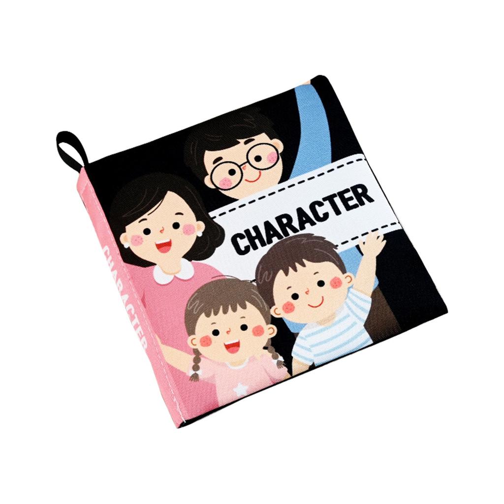 Baby Early Education Cloth Book, Baby Feeling Cloth Soft Book, Tear Not Rotten Washable Cloth Book Gifts For Boys And Girls Newborn Babies