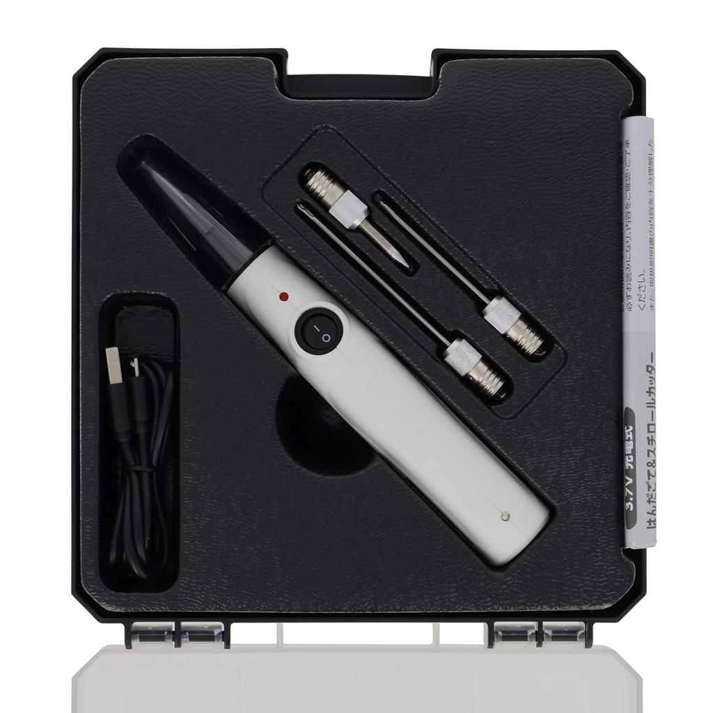 Takagi EARTH MAN Rechargeable Soldering Iron Styrofoam Cutter Home-Link 3.7V & HC-37LiA